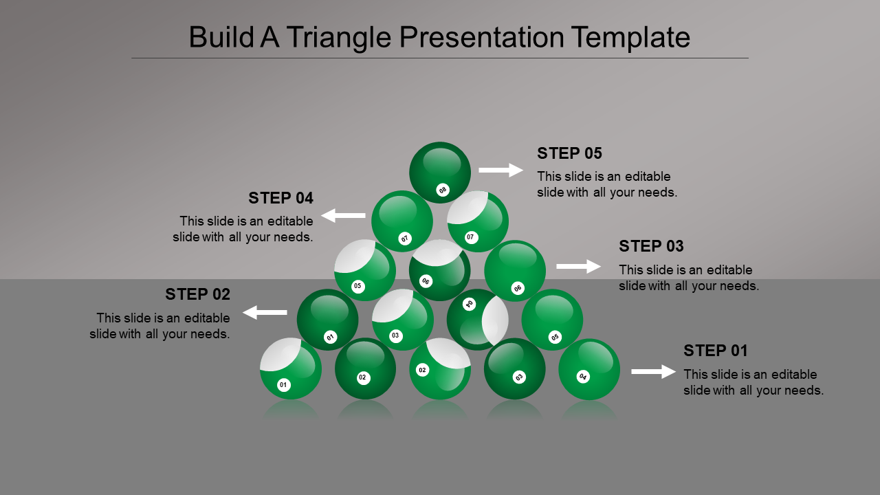 Download Unlimited Triangle Presentation Template PPT